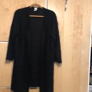 3/4 sleeve 1 top button cardigan